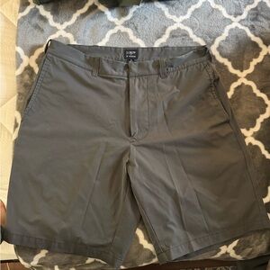 J. Crew Men's Charcoal Flat Front Shorts